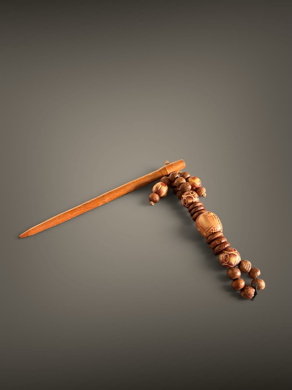 Vintage Wooden Hair Stick